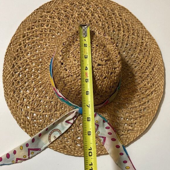 Handmade Vintage Straw Women Hat - Picture 14 of 16